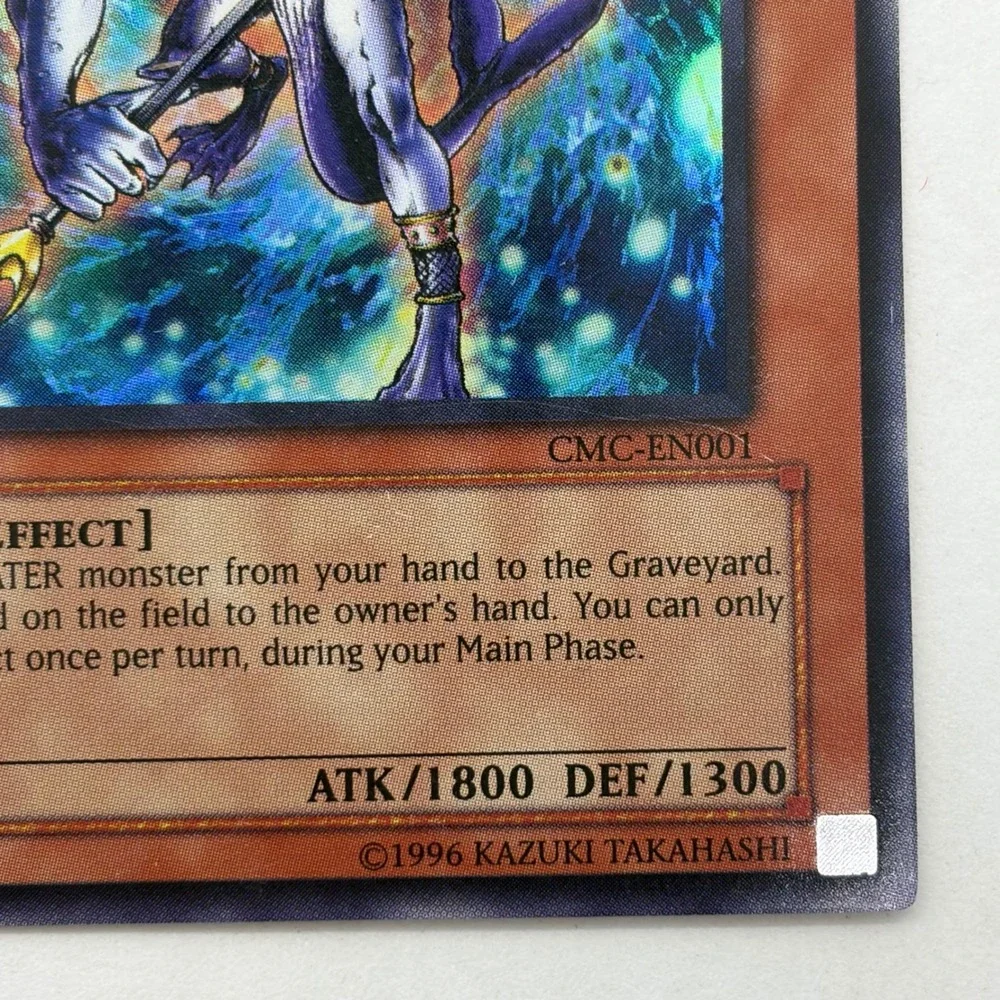 YuGiOh Abyss Soldier CMC-EN001 Super Rare Championship Series 2004 Card